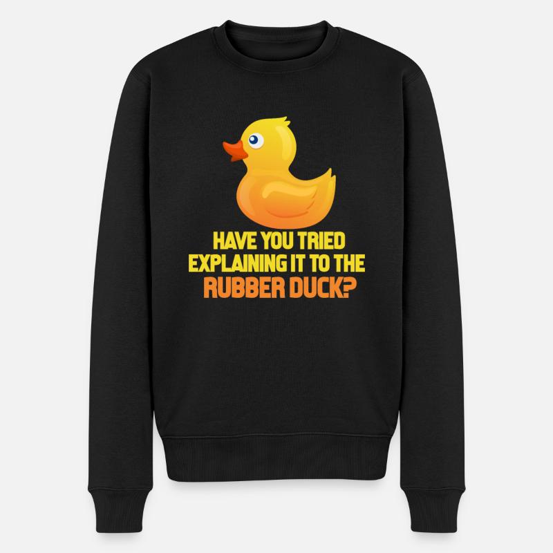 Programmeur - Pull Premium bio Homme - noir