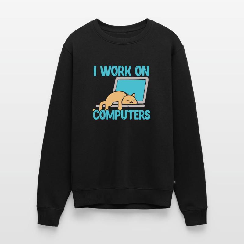 Programmer computer code informatics gift Men's Premium Organic Jumper