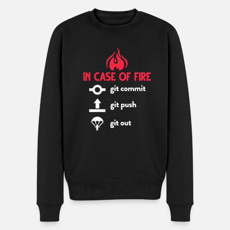 Programmeur - Pull Premium bio Homme - noir