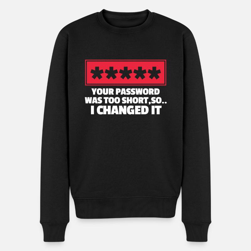 Les pirates - Pull Premium bio Homme - noir