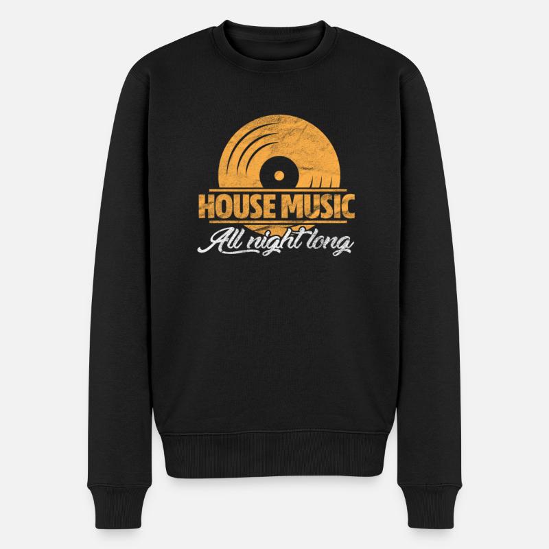 Maison - Pull Premium bio Homme - noir