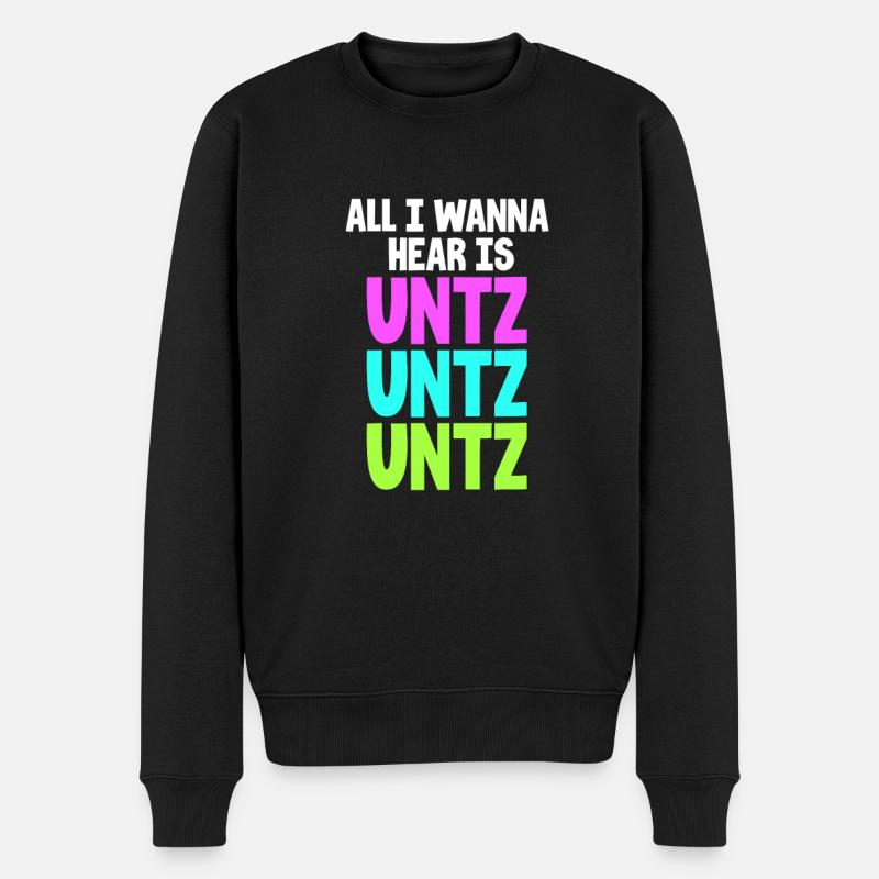 Techno - Pull Premium bio Homme - noir