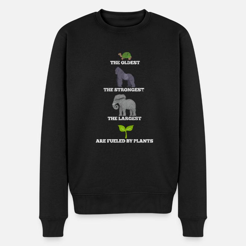 Végétalien Végétalien Végétalien Végétarien Végétarien - Pull Premium bio Homme - noir