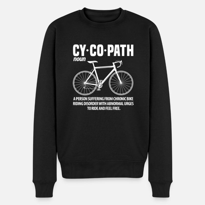 Vélo - Pull Premium bio Homme - noir