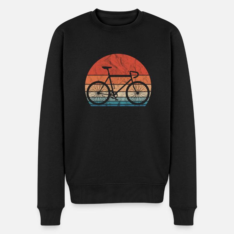Vélo vélo vélo de course vélo vélo cadeau - Pull Premium bio Homme - noir