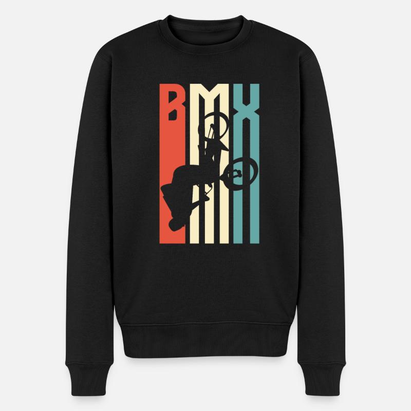 BMX - Pull Premium bio Homme - noir