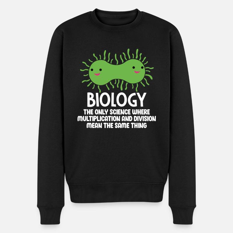 la biologie - Pull Premium bio Homme - noir