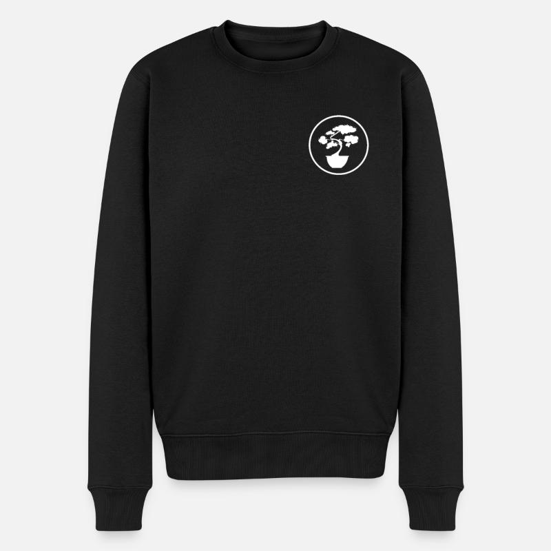 Bonsai - Pull Premium bio Homme - noir