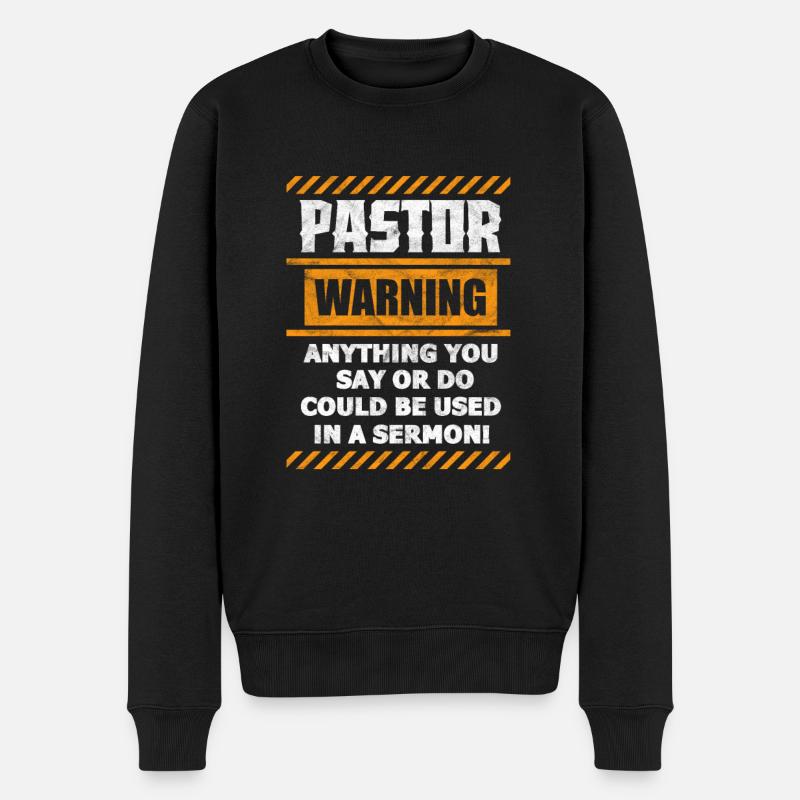 pasteur - Pull Premium bio Homme - noir