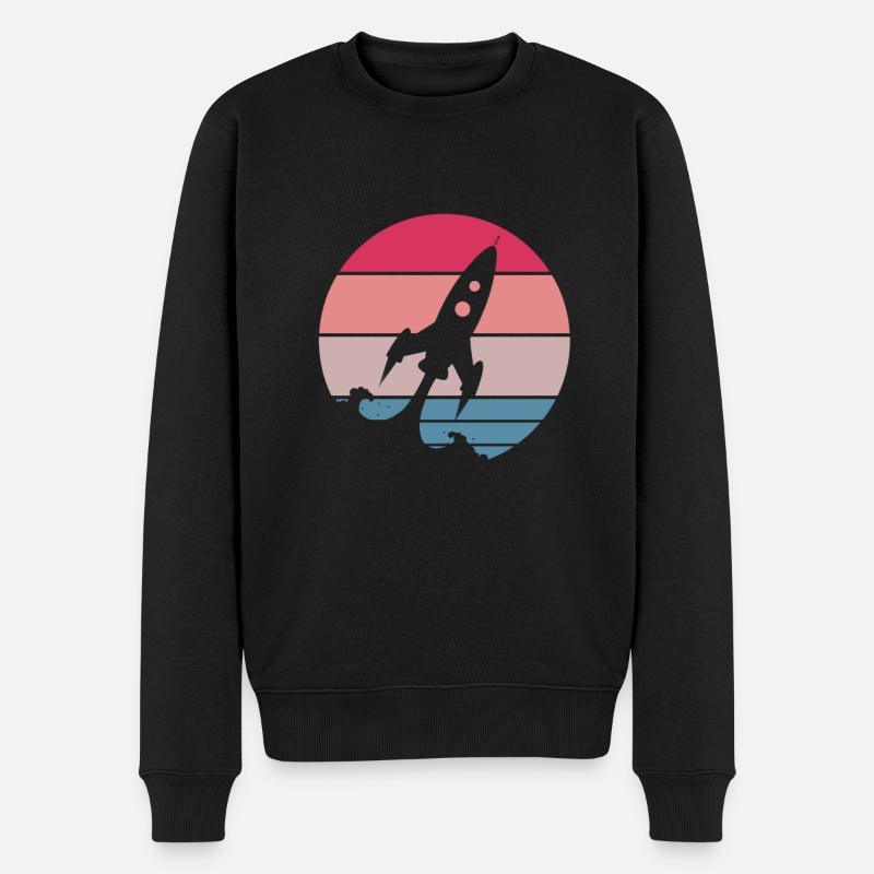 fusée - Pull Premium bio Homme - noir