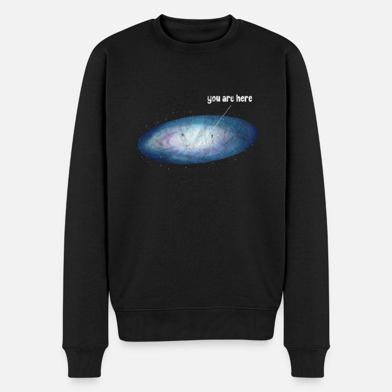 astronomie - Pull Premium bio Homme - noir