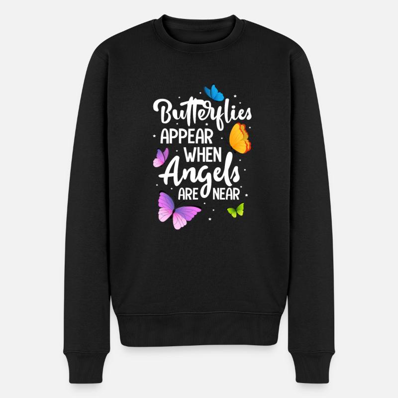 papillon - Pull Premium bio Homme - noir