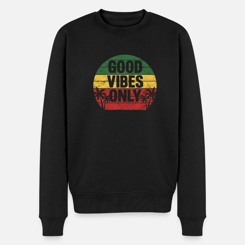 Rasta - Pull Premium bio Homme - noir