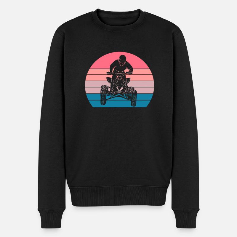 Quad - Pull Premium bio Homme - noir