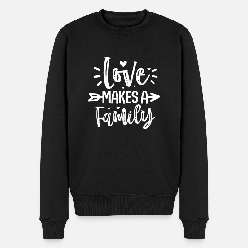 Adoption - Pull Premium bio Homme - noir