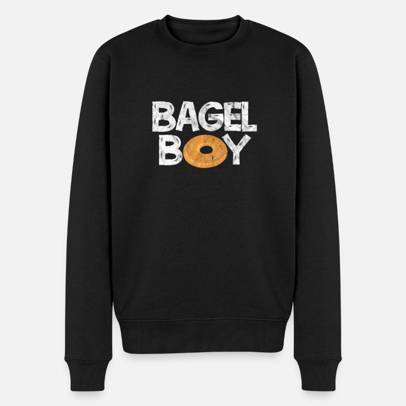 Bagel Garçon - Pull Premium bio Homme - noir