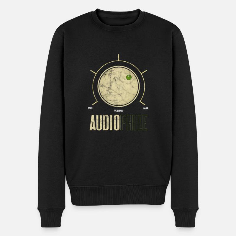 Audiophil - Pull Premium bio Homme - noir