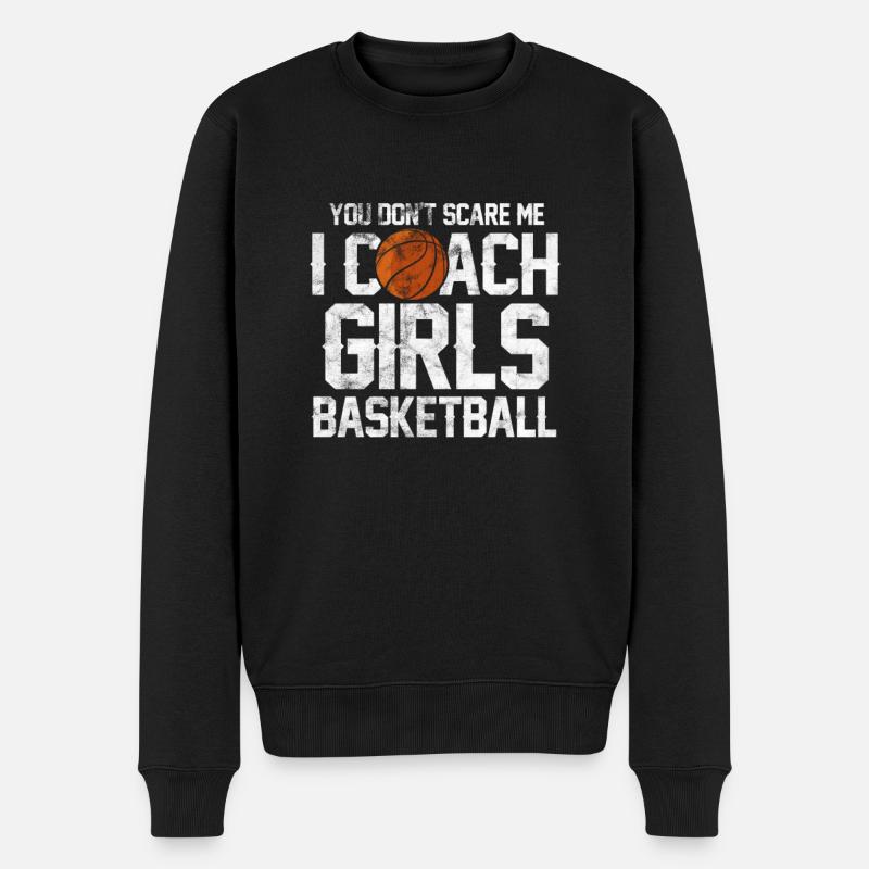 Basket-coach - Pull Premium bio Homme - noir