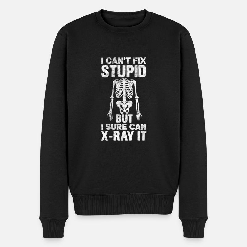 Radiologie - Pull Premium bio Homme - noir
