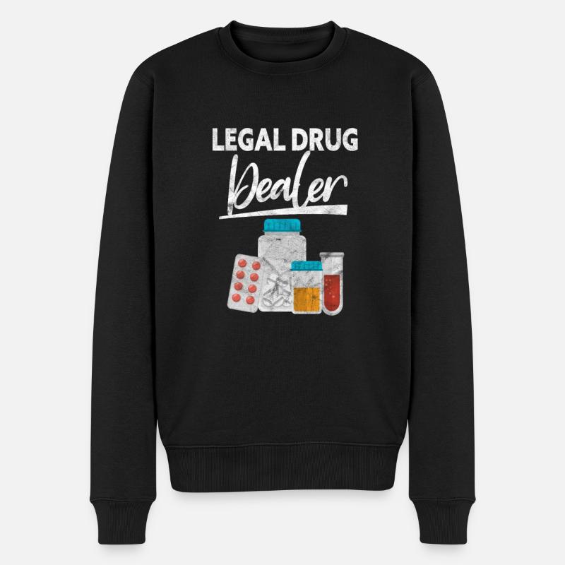 Pharmacie - Pull Premium bio Homme - noir