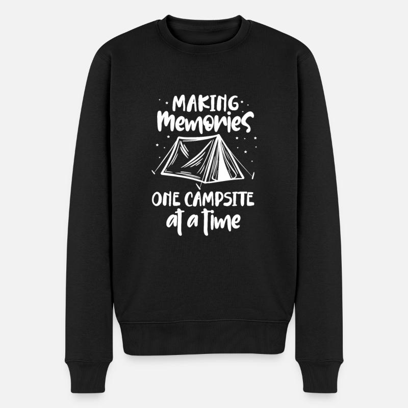 Camping - Pull Premium bio Homme - noir
