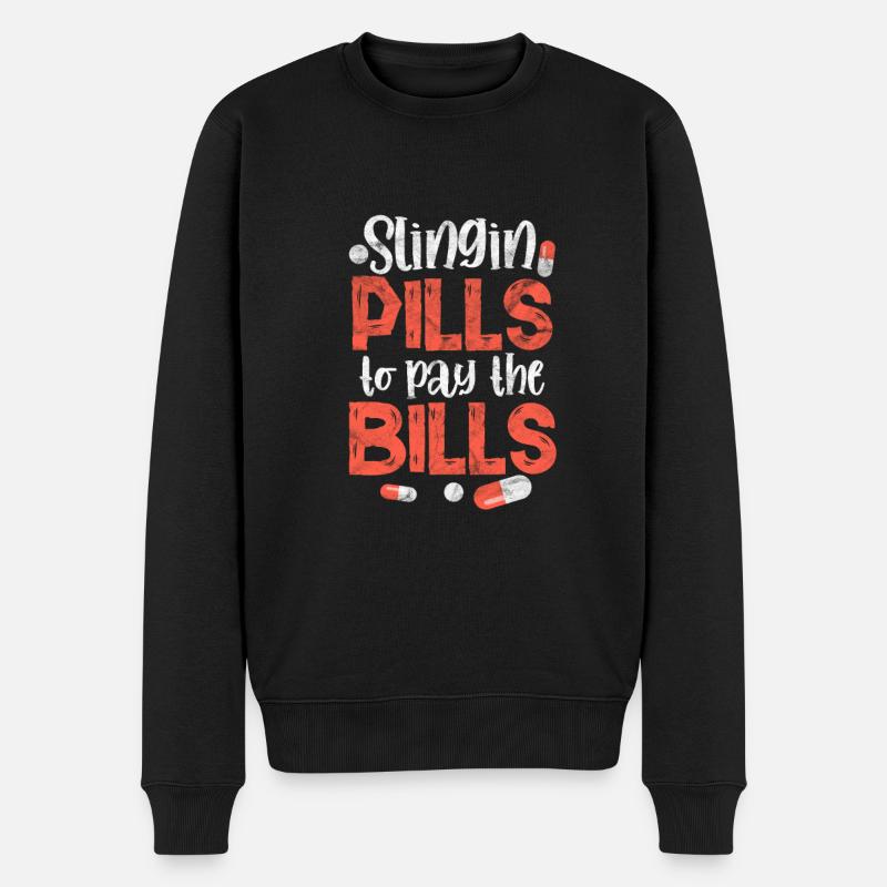 Pharmacie - Pull Premium bio Homme - noir