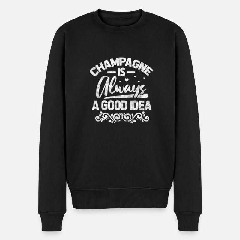 blockedTitle - Pull Premium bio Homme - noir