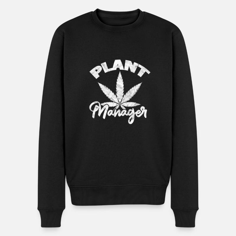 Cannabis - Pull Premium bio Homme - noir