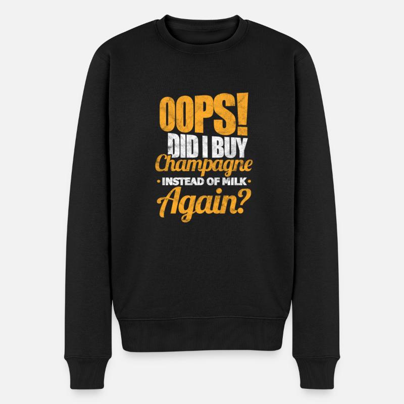 blockedTitle - Pull Premium bio Homme - noir