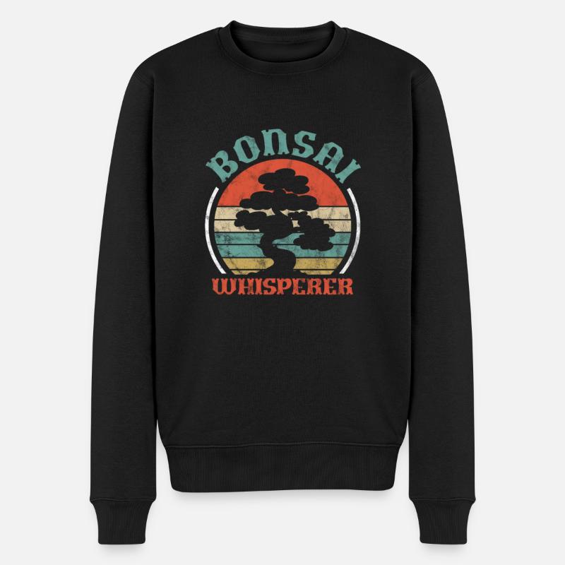 Bonsaï - Pull Premium bio Homme - noir