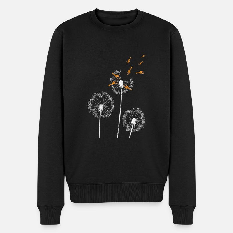 Girafe - Pull Premium bio Homme - noir