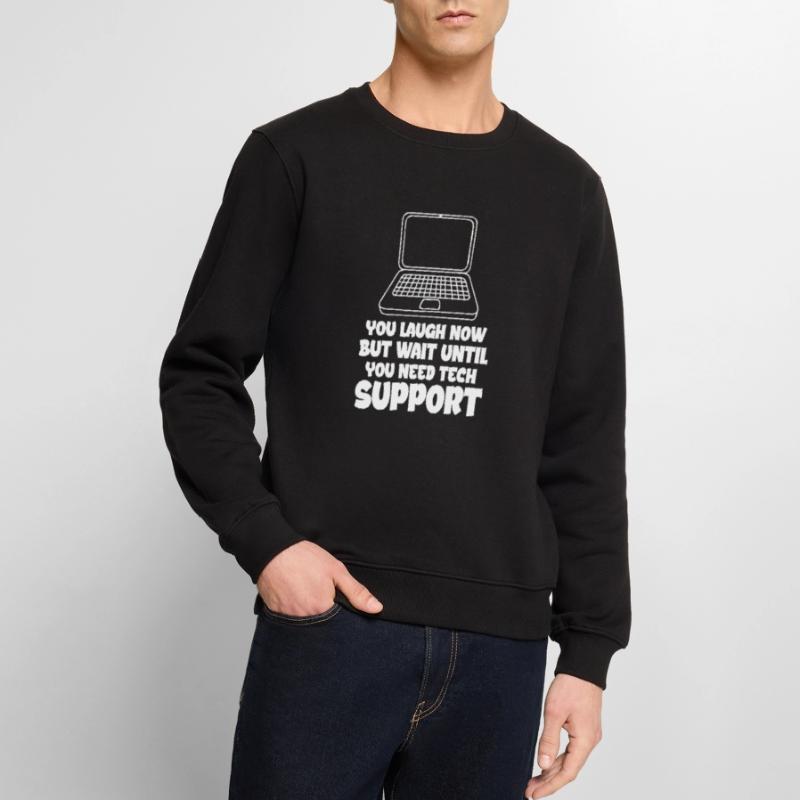 Support technique Computer It Admin Cadeau Pull Premium bio Homme