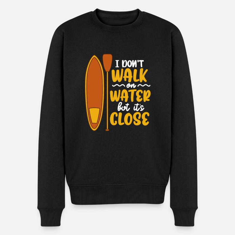 SOUPER - Pull Premium bio Homme - noir