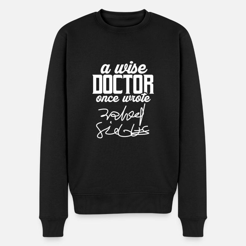 Médecin - Pull Premium bio Homme - noir