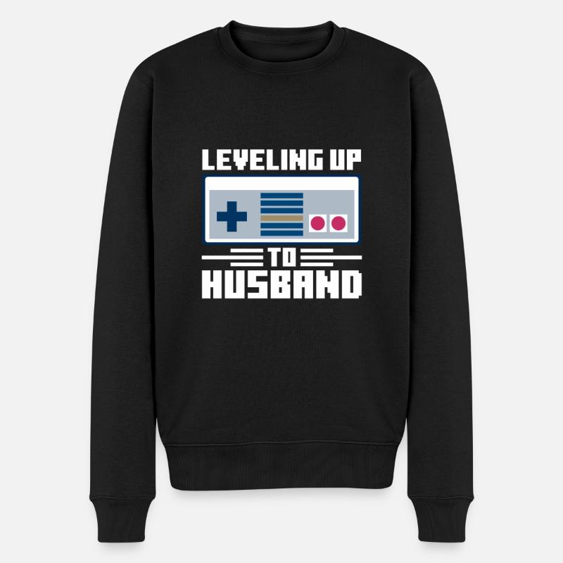 Junggesellenabschied - Männer Premium Bio Pullover - Schwarz