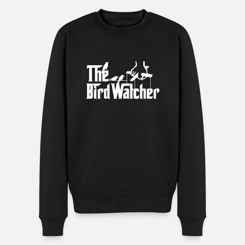 Ornithologie - Männer Premium Bio Pullover - Schwarz
