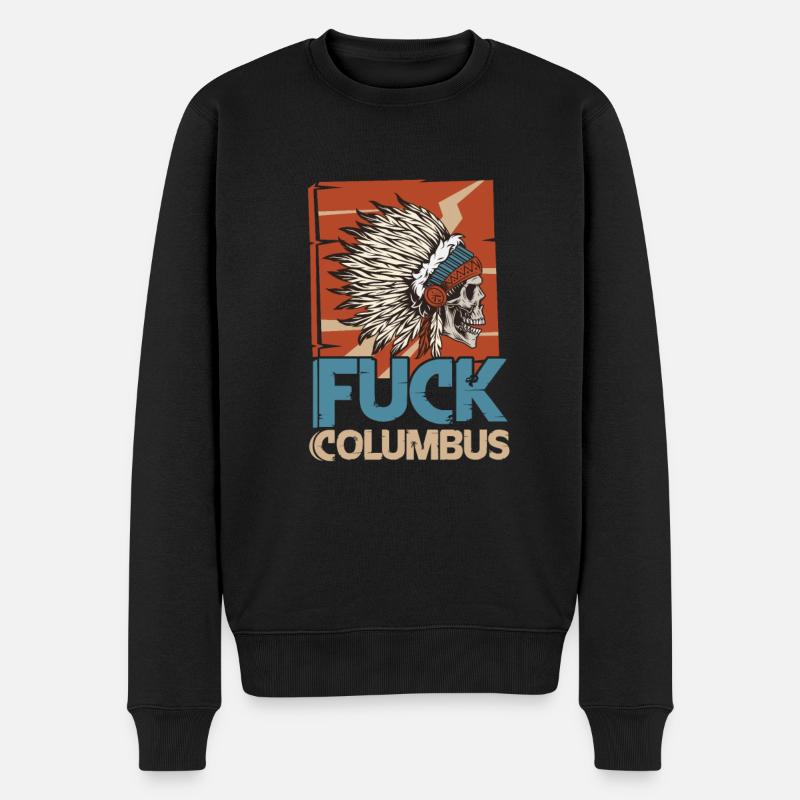 Indien - Pull Premium bio Homme - noir