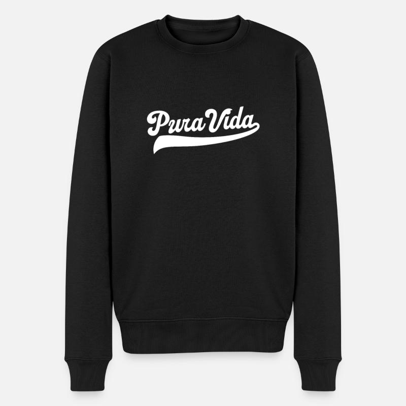 Costa Rica - Pull Premium bio Homme - noir