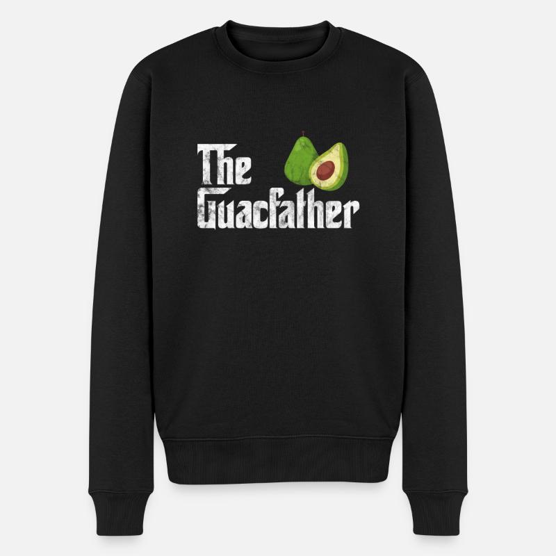 Père Guacamole - Pull Premium bio Homme - noir