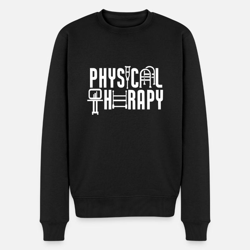 Kinésithérapeute - Pull Premium bio Homme - noir