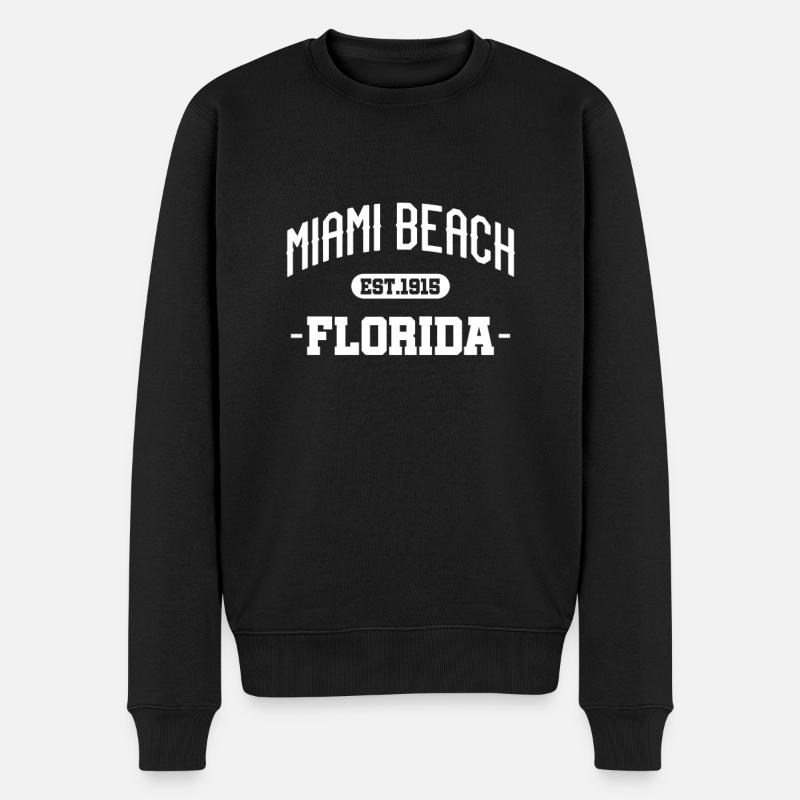 Miami - Pull Premium bio Homme - noir