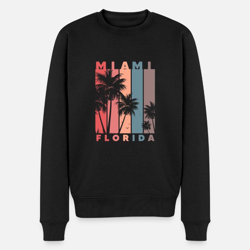 Miami - Pull Premium bio Homme - noir