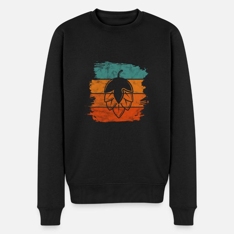 Brasseur - Pull Premium bio Homme - noir