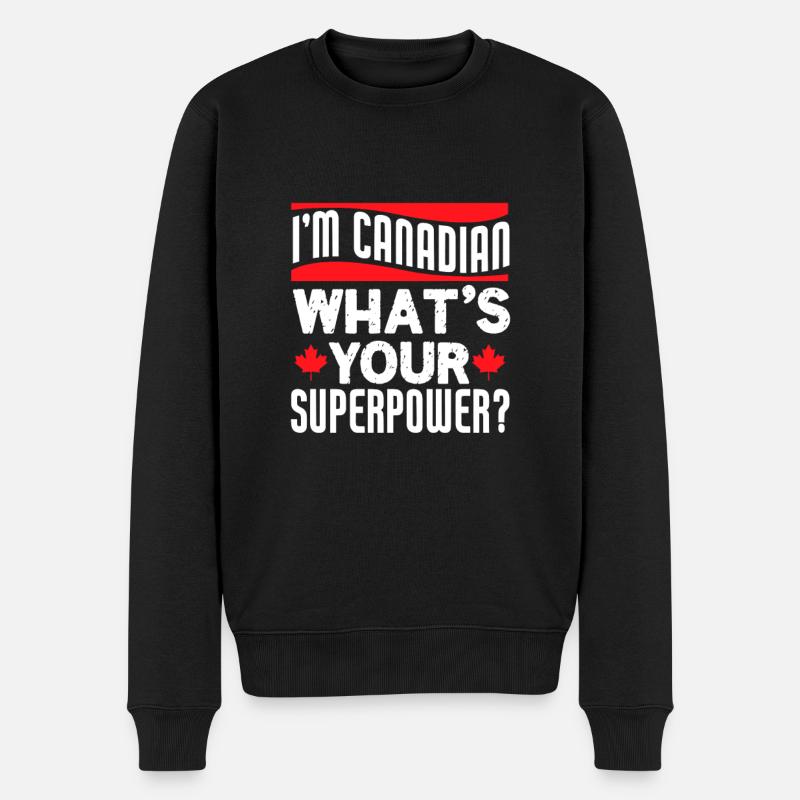 Canada - Pull Premium bio Homme - noir