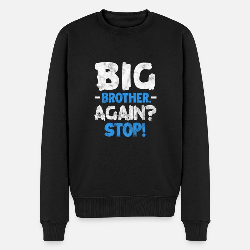 Grand frère - Pull Premium bio Homme - noir