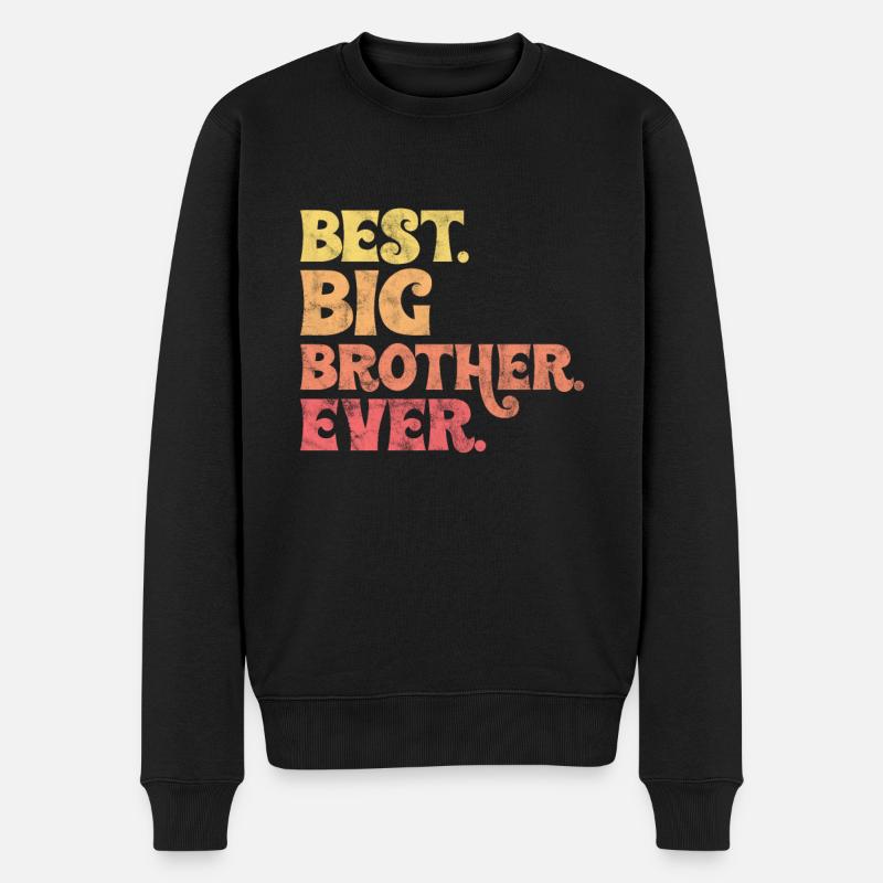 Frère aîné - Pull Premium bio Homme - noir