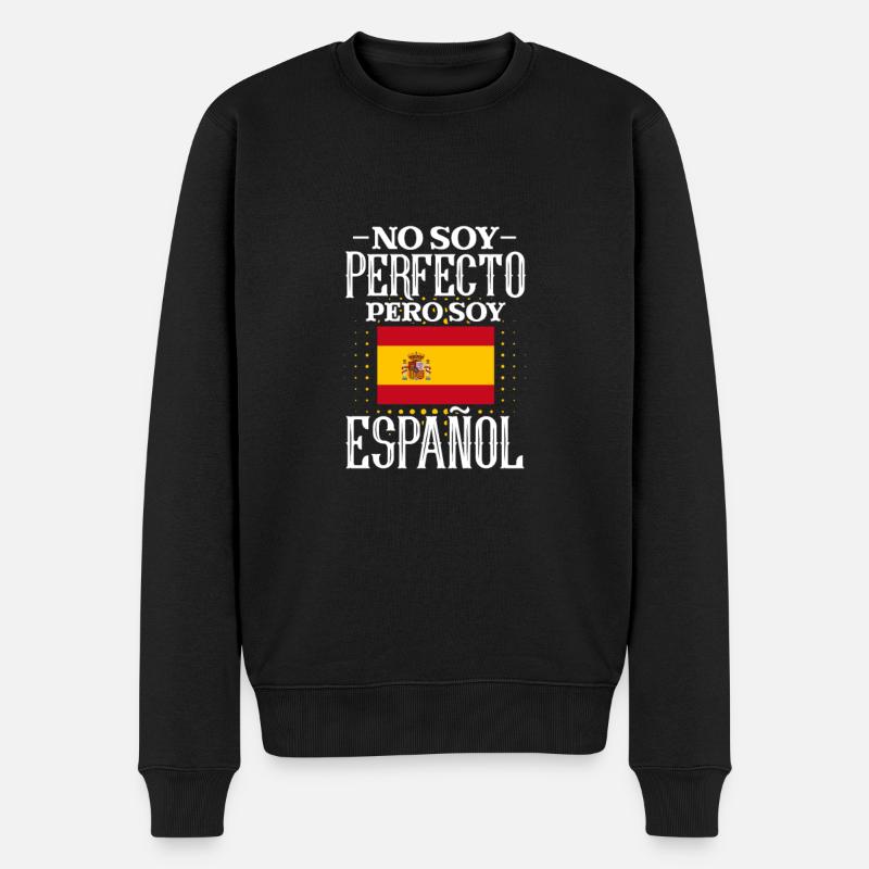 Espagne - Pull Premium bio Homme - noir