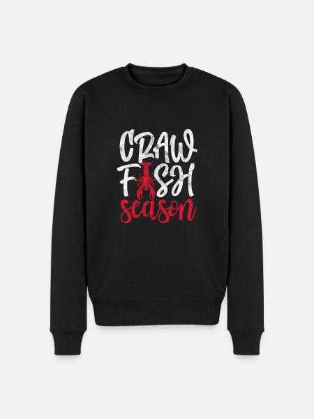 Crawfish Crawfish Seafood Crab Gift - Men's Premium Organic Jumper - black