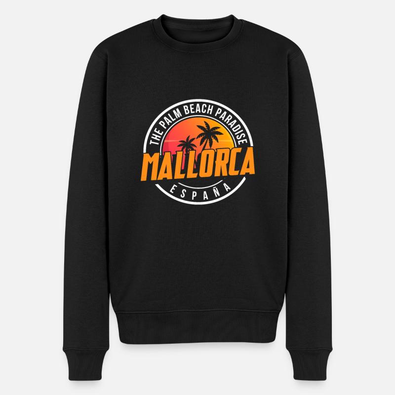 Majorque - Pull Premium bio Homme - noir