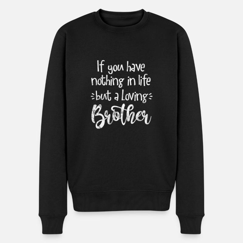 Frère - Pull Premium bio Homme - noir